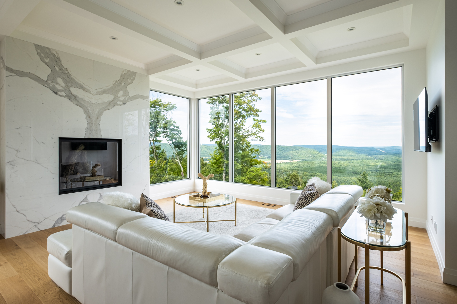 Inside one of our Mont Tremblant Chalets