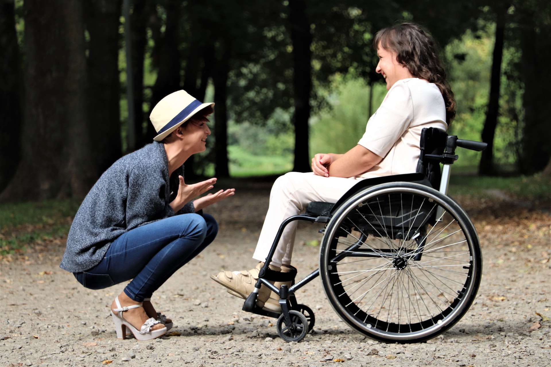 Voyager avec des personnes handicapées au Mont Tremblant