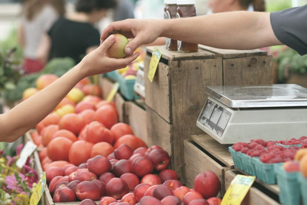 Enjoy an outdoor market in Mont-Tremblant